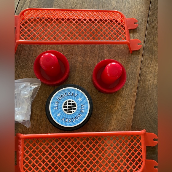 Table Air Hockey Game with Battery Operated Air Puck. NWOT - Picture 3 of 6